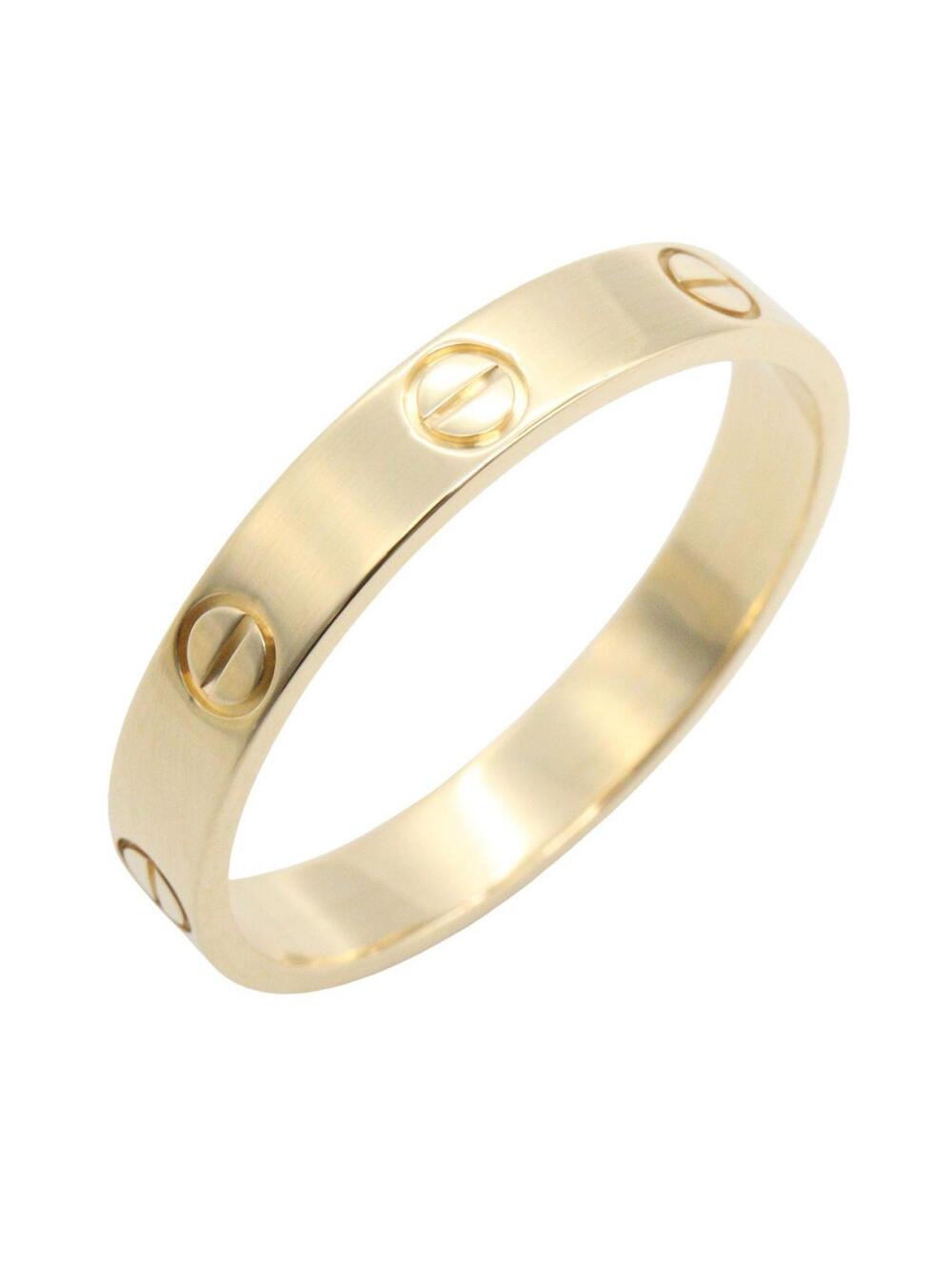 Cartier Mini Love Ring 18Kyg Yellow #300242C14B